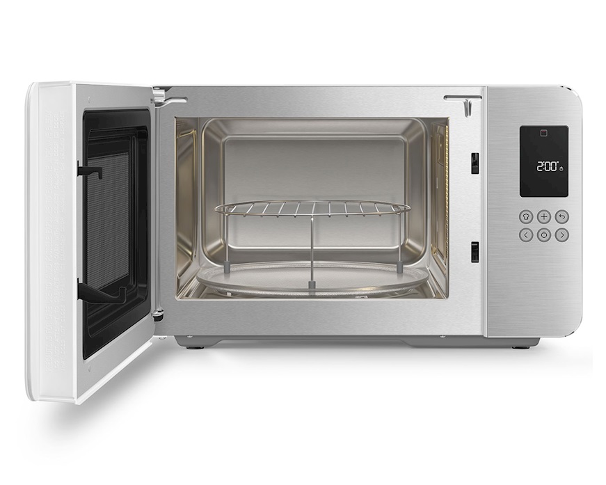 Forno a microonde con grill bianco opaco Smeg