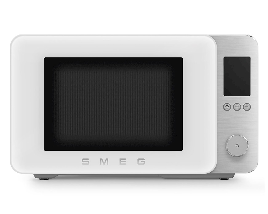 Forno a microonde combinato bianco opaco Smeg