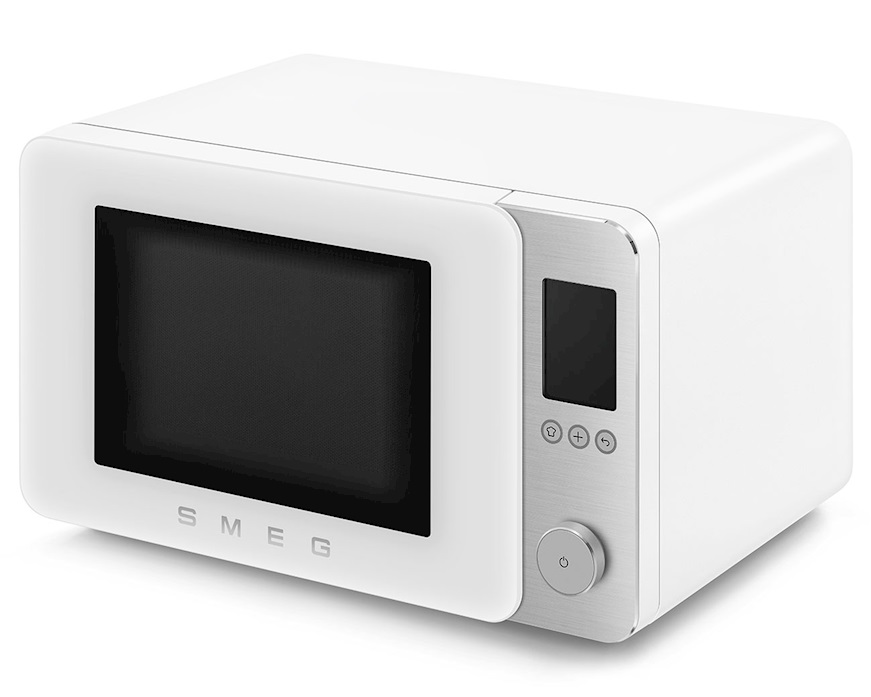 Forno a microonde combinato bianco opaco Smeg