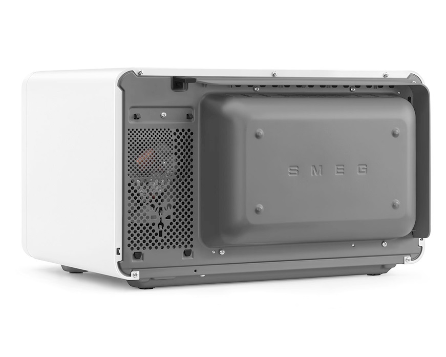 Forno a microonde combinato bianco opaco Smeg