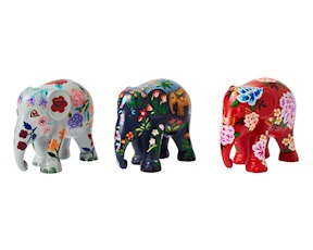 Elephant Parade Friendly Flower 3 pieces Elephant parade
