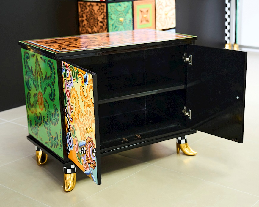 Credenza Malaga dipinta a mano Tom's Drag