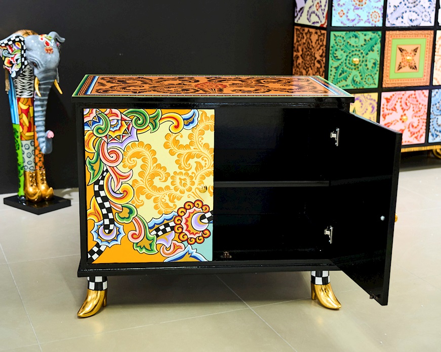 Credenza Malaga dipinta a mano Tom's Drag