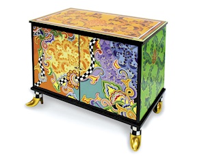 Credenza Malaga dipinta a mano Tom's Drag