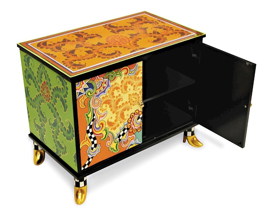 Credenza Malaga dipinta a mano Tom's Drag