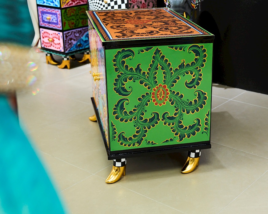 Credenza Malaga dipinta a mano Tom's Drag
