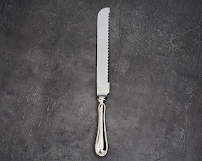 Coltello panettone argento 33 grammi in stile Inglese usato ricondizionato Zanolli Vintage