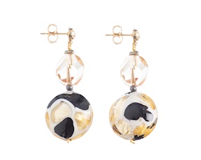 Earrings Aura Murano glass Murrina Murano Venezia