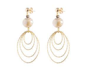 Earrings Aura Murano glass Murrina Murano Venezia