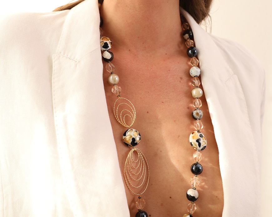 Earrings Aura Murano glass Murrina Murano Venezia