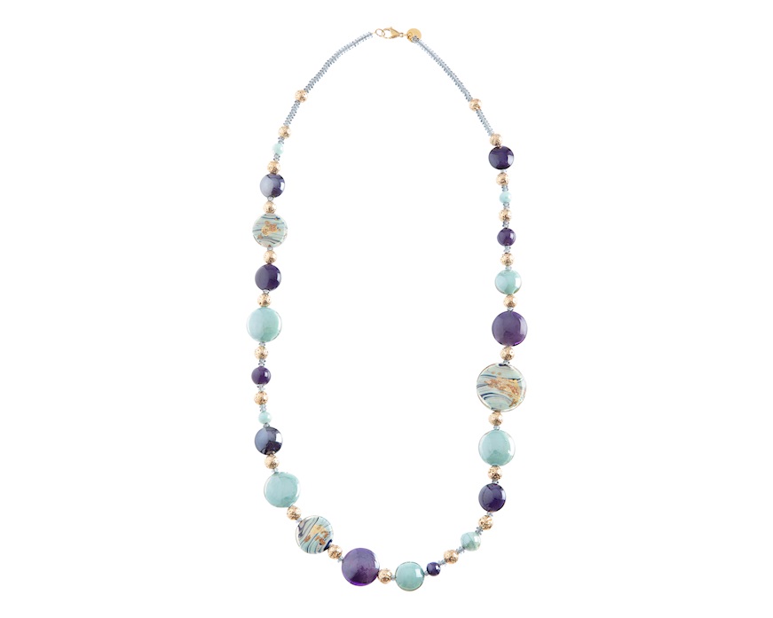 Necklace Gaia Murano glass Murrina Murano Venezia