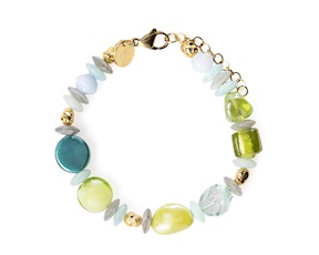 Bracciale Evoque vetro di Murano verde Murrina Murano Venezia