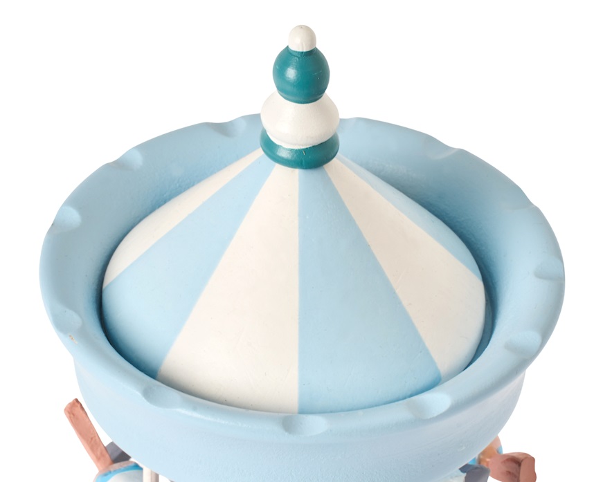 Carillon Giostra di Cavalli celeste Selezione Zanolli