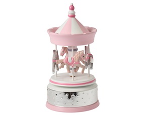 Carillon Giostra di Cavalli rosa Selezione Zanolli