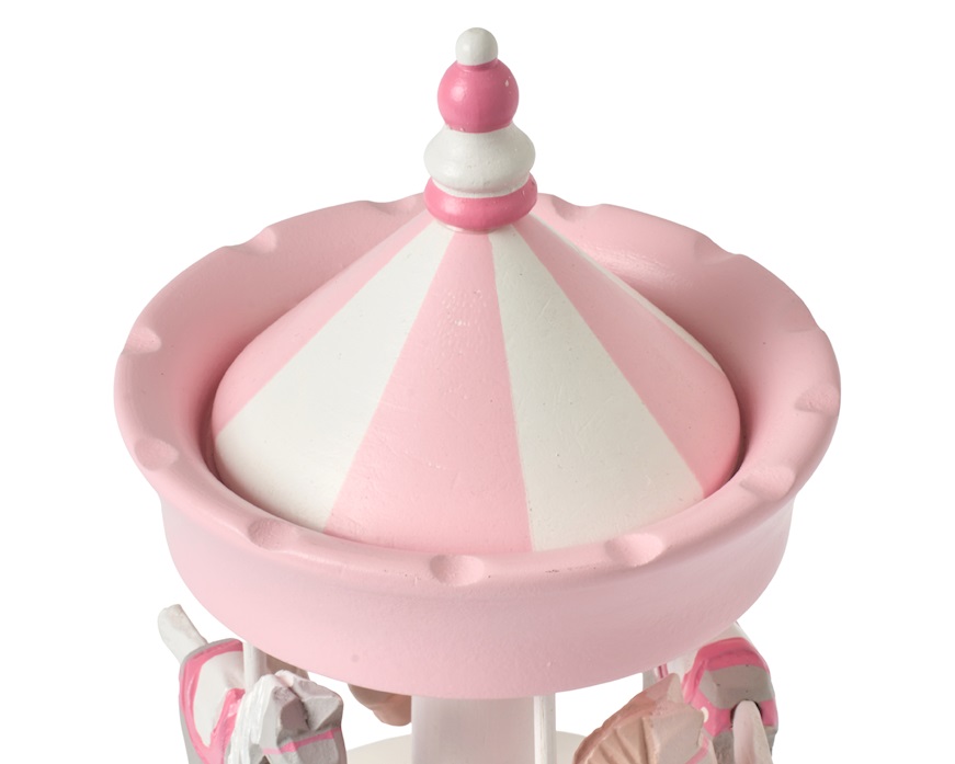 Carillon Giostra di Cavalli rosa Selezione Zanolli