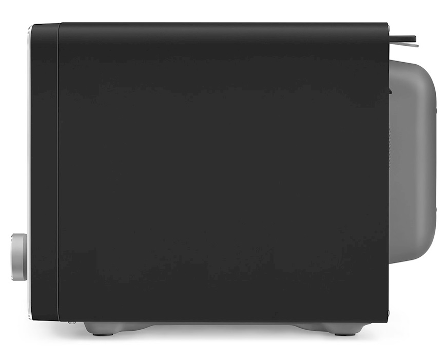 Microwave oven matt black Smeg