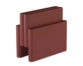Magazine Rack burgundy Kartell