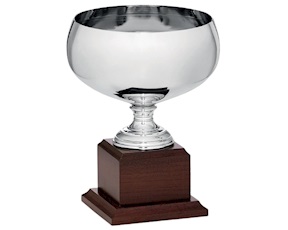 Coppa sportiva con base in legno Selezione Zanolli