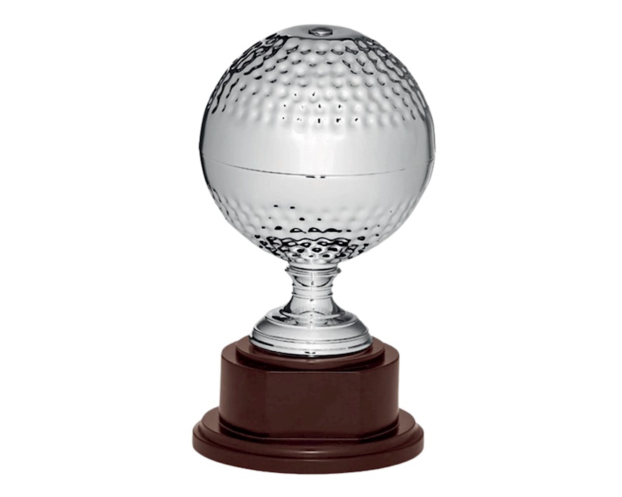 Coppa sportiva con base in legno Selezione Zanolli