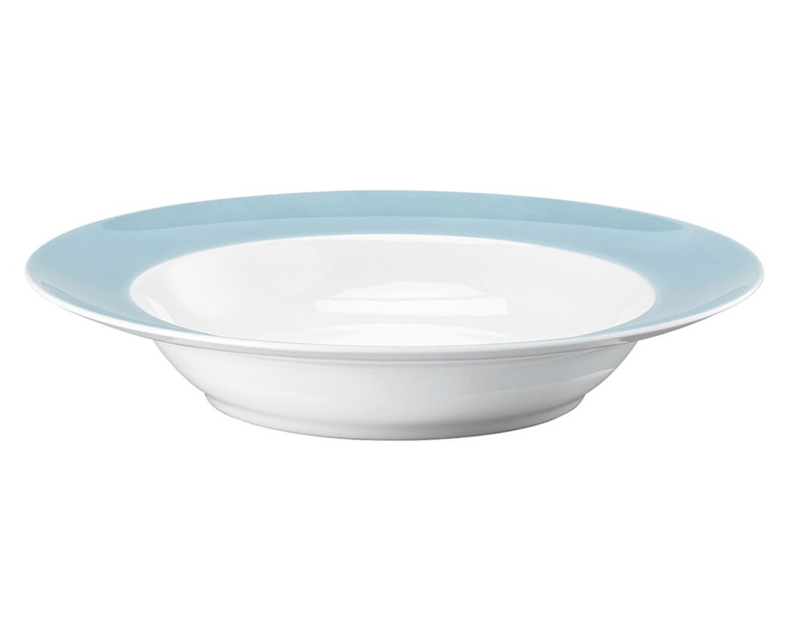 Soup plate Sunny Day Soft Blue porcelain Thomas