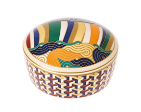 Scatola portagioie Living porcellana Pozzi Milano