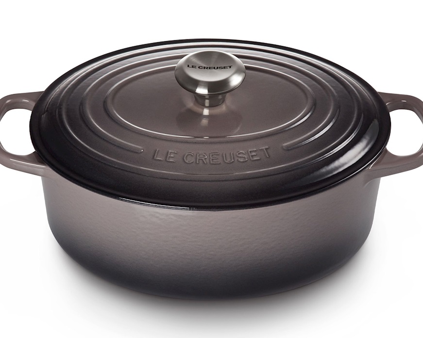 Cocotte ovale Evolution ghisa flint Le Creuset
