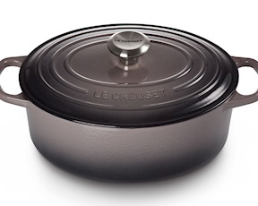 Cocotte ovale Evolution ghisa flint Le Creuset