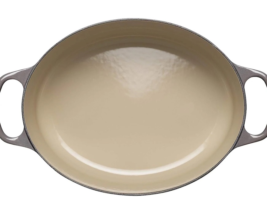Cocotte ovale Evolution ghisa flint Le Creuset