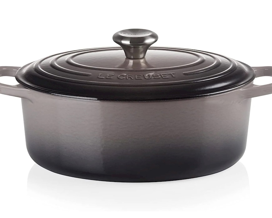 Cocotte ovale Evolution ghisa flint Le Creuset