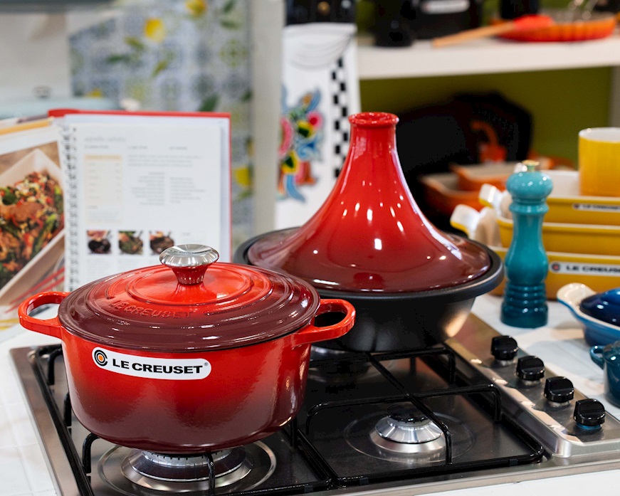 Tajine ghisa ciliegia Le Creuset
