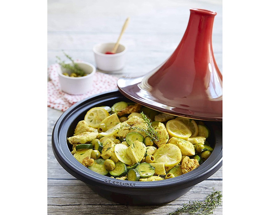 Tajine ghisa ciliegia Le Creuset