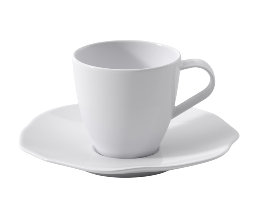 Piattino tazza caffè Pura porcellana Villeroy & Boch