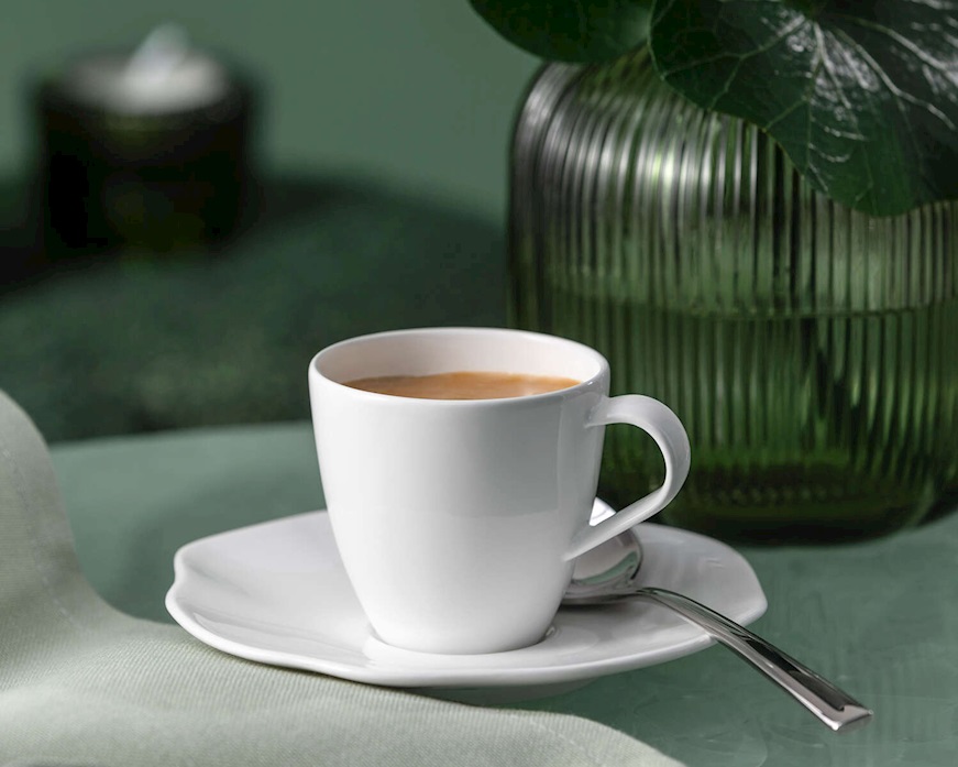 Piattino tazza caffè Pura porcellana Villeroy & Boch