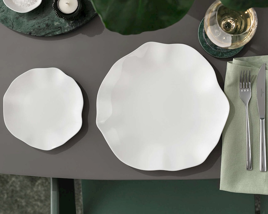 Piatto piano Pura porcellana Villeroy & Boch