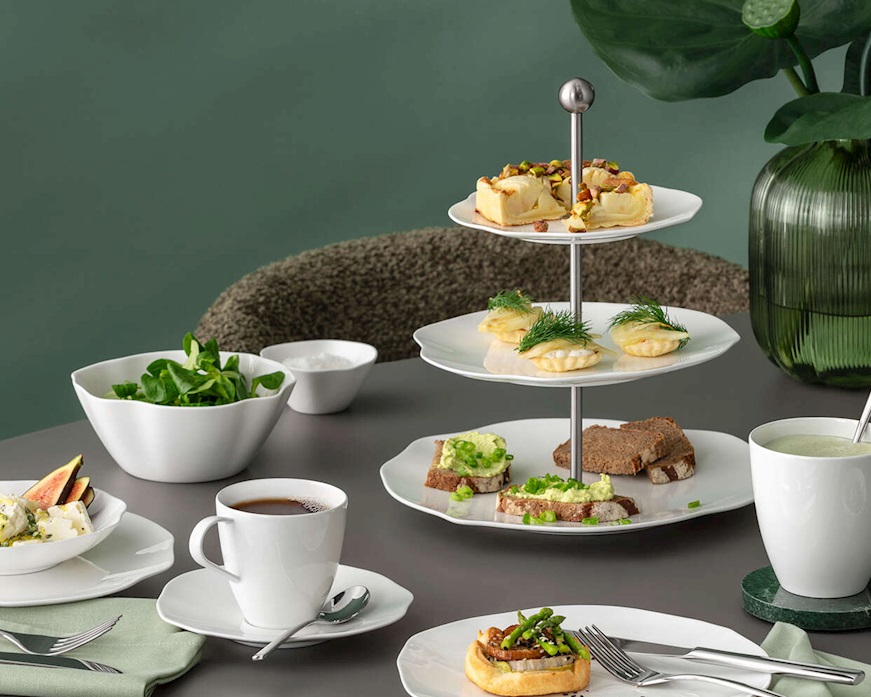 Alzata Pura porcellana Villeroy & Boch