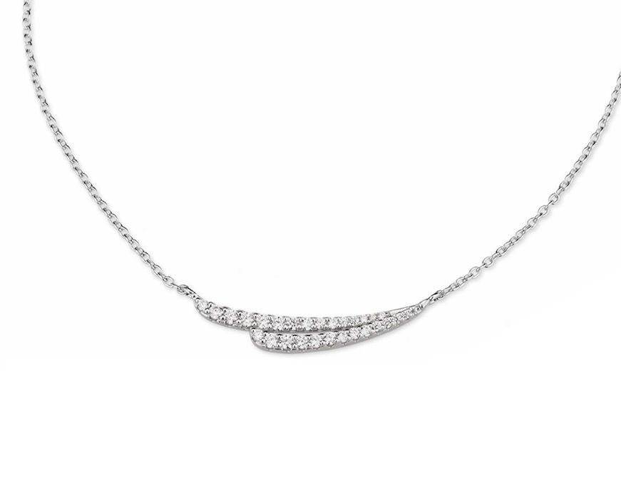 Collana argento con cubic zirconia Sovrani