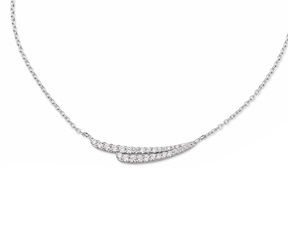 Collana argento con cubic zirconia Sovrani