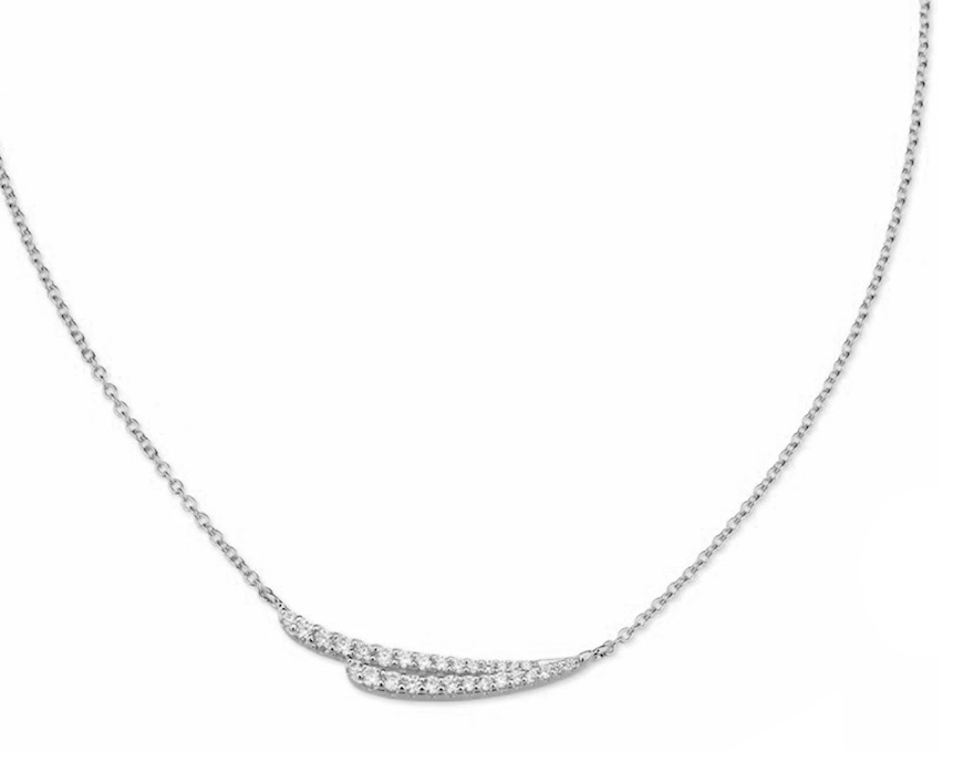 Collana argento con cubic zirconia Sovrani