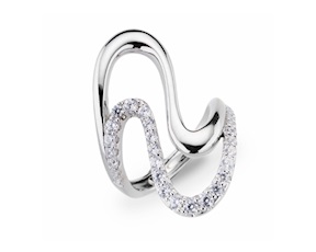 Anello argento con cubic zirconia Sovrani