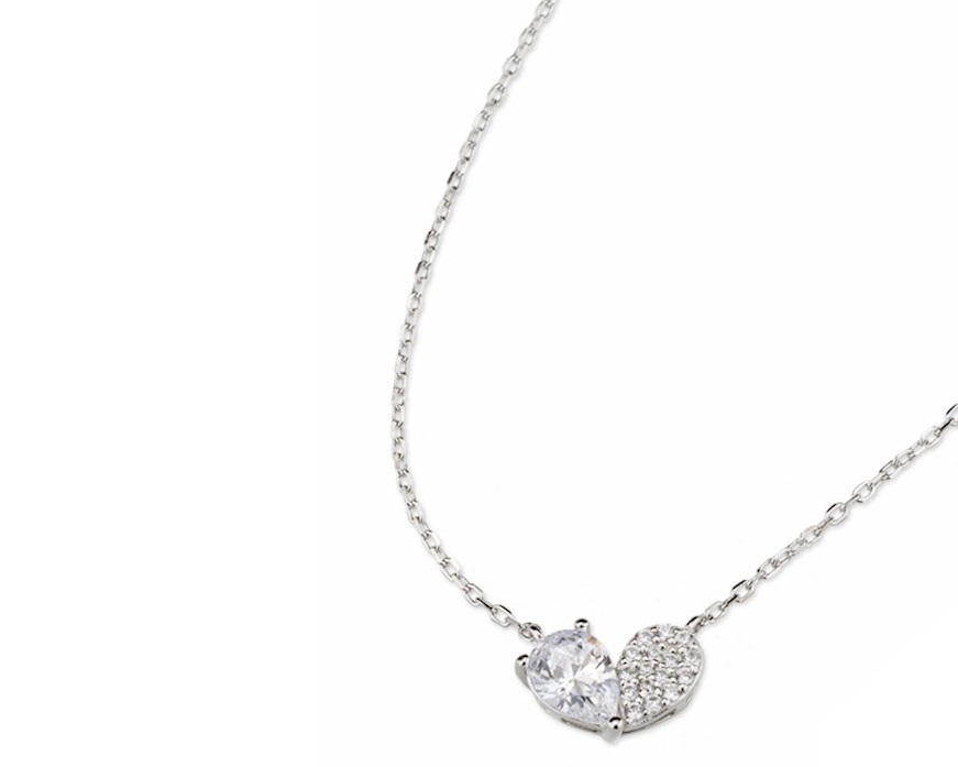 Collana argento con cubic zirconia Sovrani