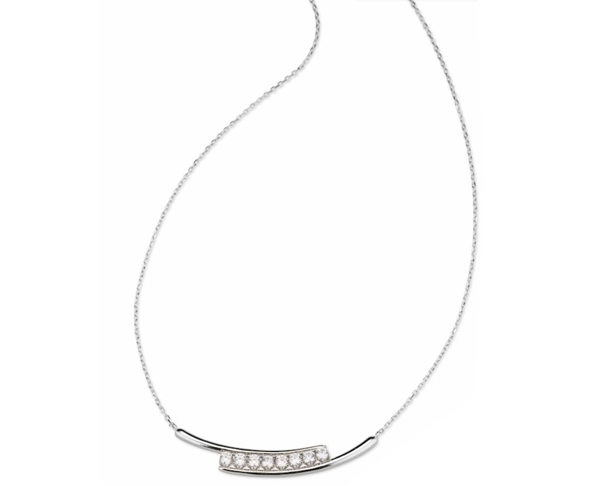Collana argento con cubic zirconia Sovrani