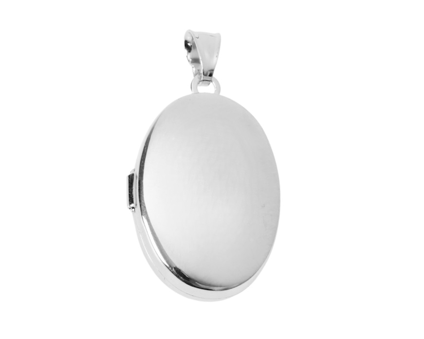 Ciondolo portafoto Ovale argento Selezione Zanolli