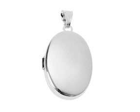 Ciondolo portafoto Ovale argento Selezione Zanolli