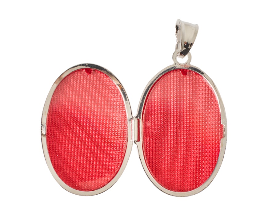 Ciondolo portafoto Ovale argento Selezione Zanolli