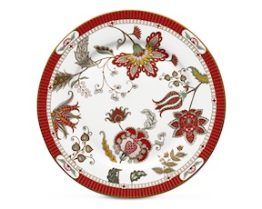 Piatto dessert Kashmir porcellana Pozzi Milano