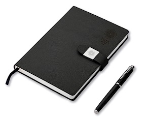 Set ufficio 3 pezzi nero Pozzi Milano