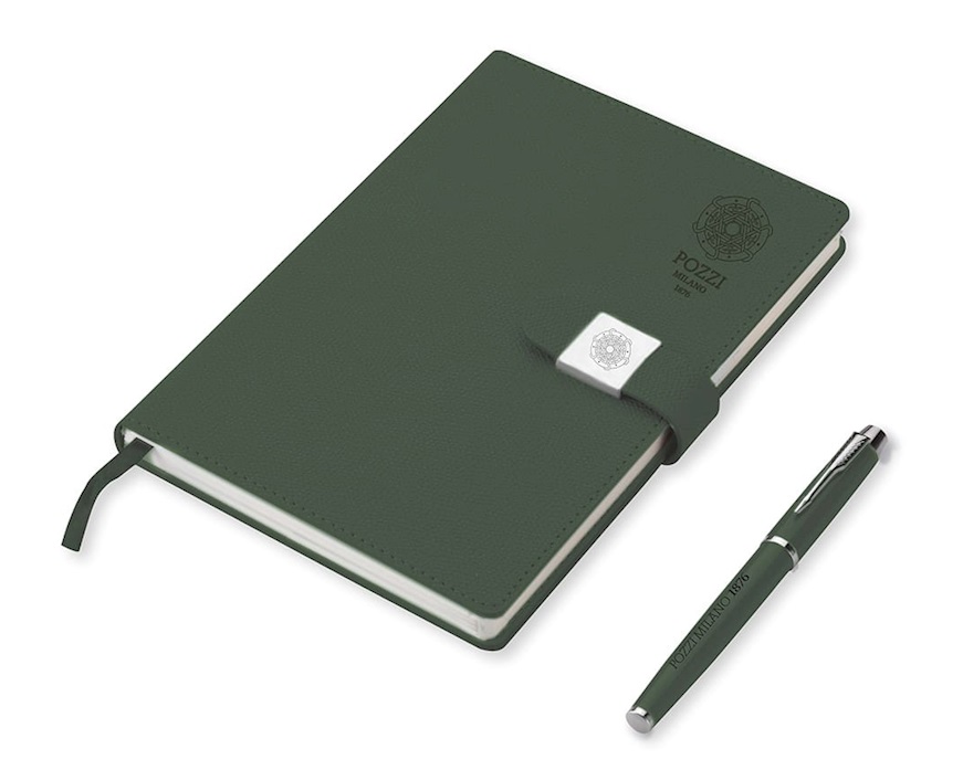 Set ufficio 3 pezzi verde Pozzi Milano