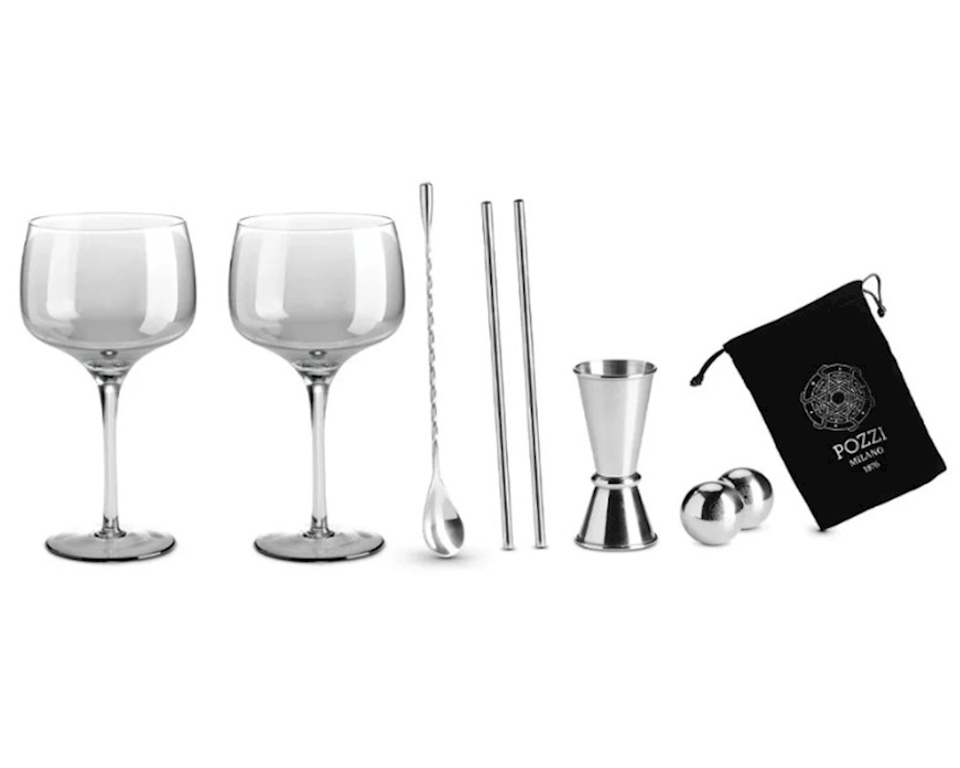 Set cocktail 8 pezzi Pozzi Milano