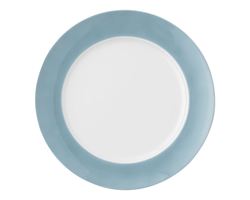 Piatto piano Sunny Day Soft Blue porcellana Thomas
