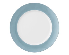 Piatto piano Sunny Day Soft Blue porcellana Thomas